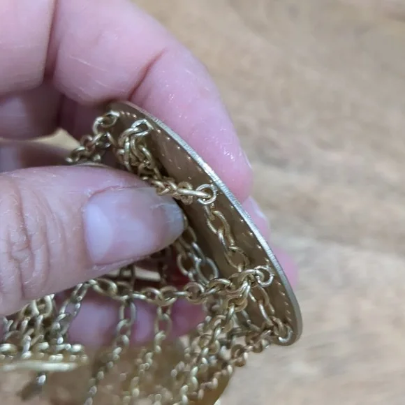 Greek Coins Multilayer Chains Bracelet - Picture 11 of 13